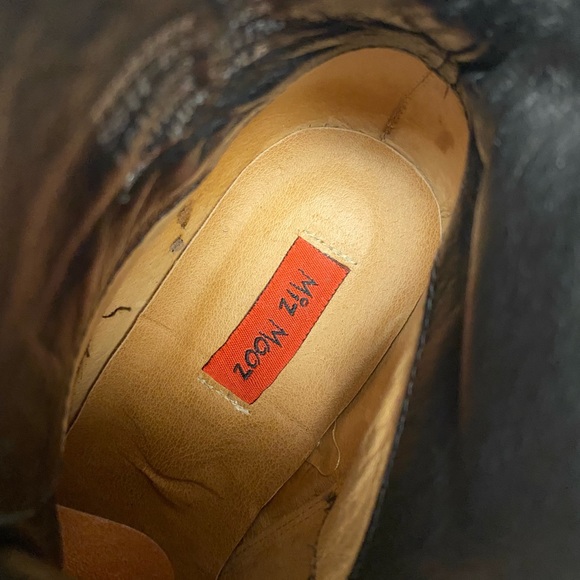 Miz Mooz TWEEZER Heeled Leather Ankle Booties - Picture 9 of 12